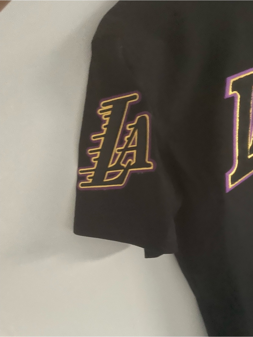 Los Angeles Lakers Black Graphic Tee